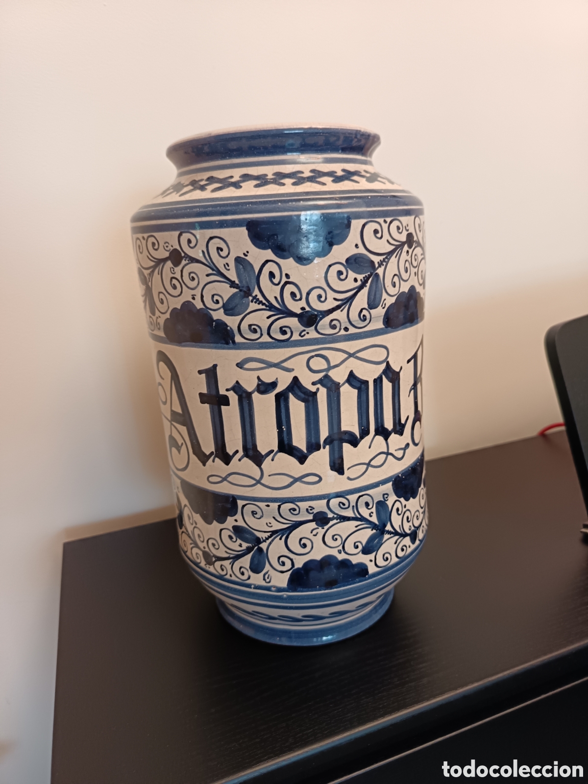 Otros objetos de arte: Albarelo Belladona grande numerado - Foto 3