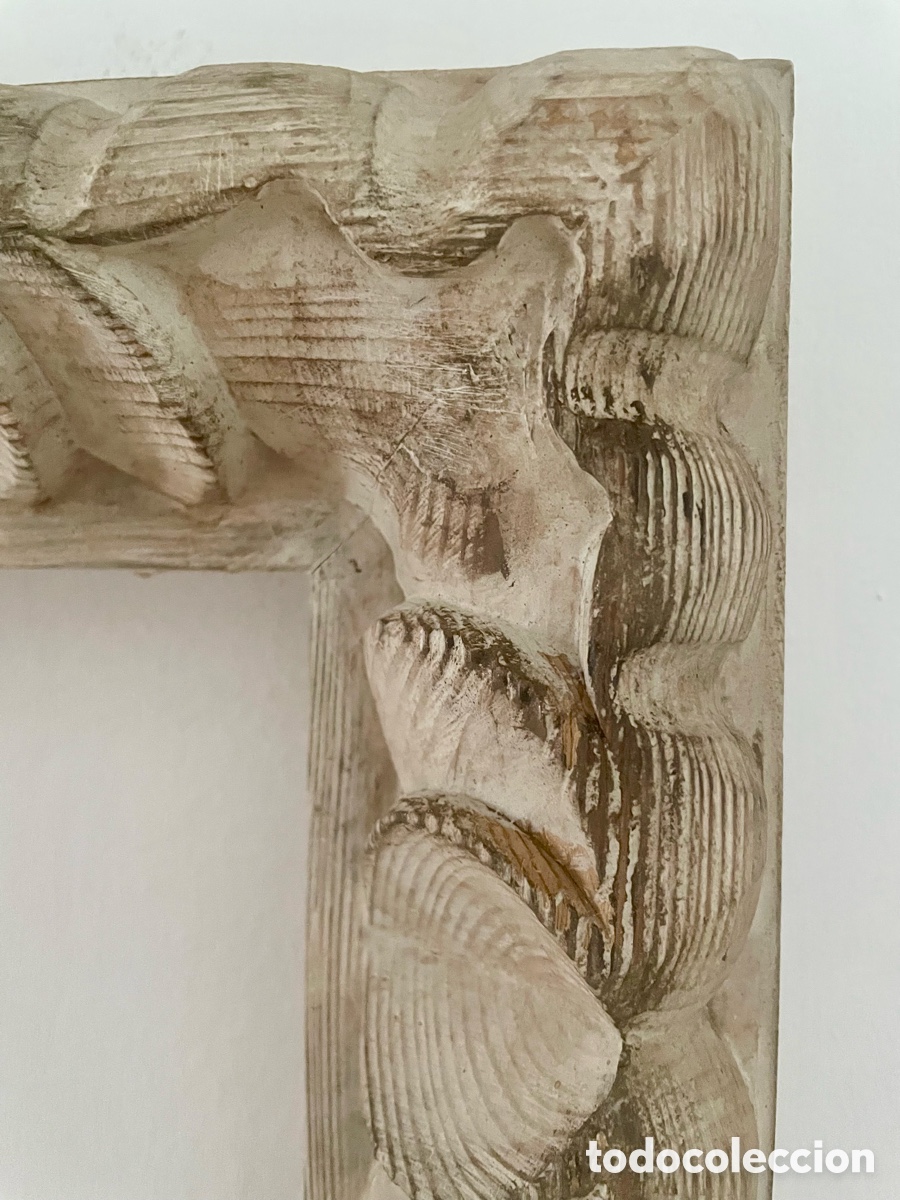 Otros objetos de arte: Marco de madera tallado - Foto 2