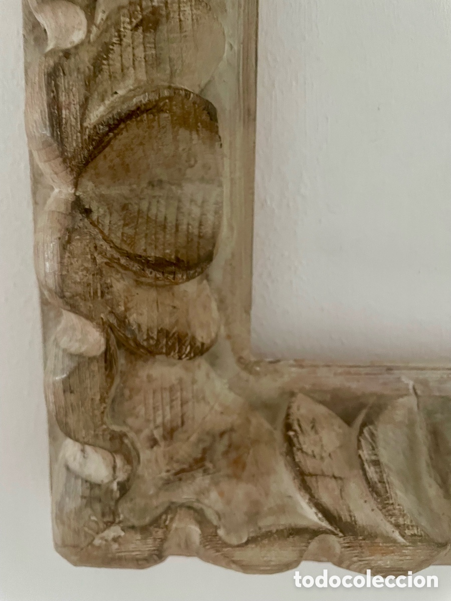 Otros objetos de arte: Marco de madera tallado - Foto 5
