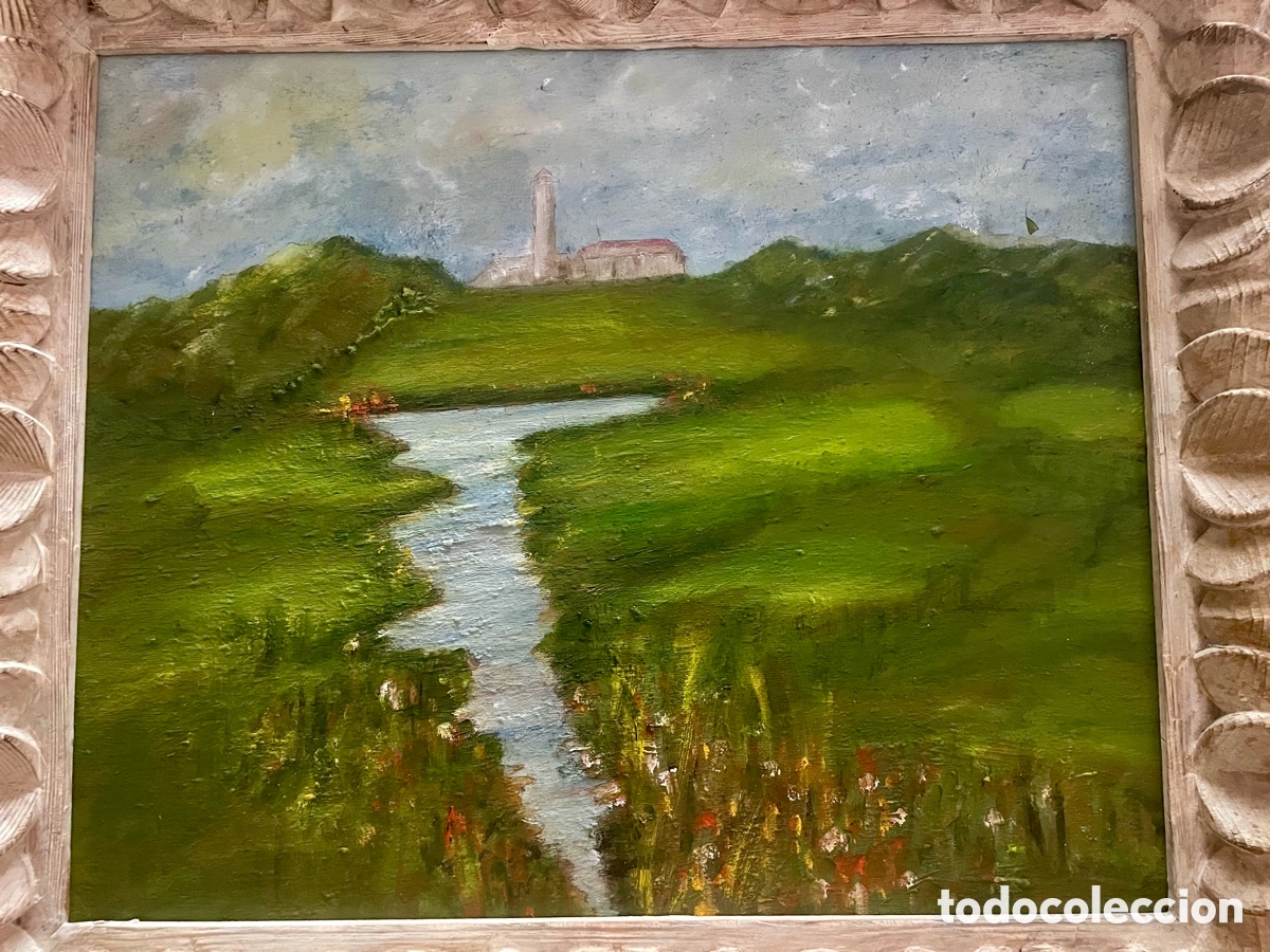 Otros objetos de arte: Marco de madera tallado - Foto 7