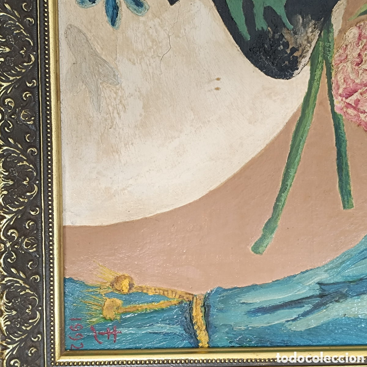Otros objetos de arte: Acr&iacute;lico llamado &rdquo;La gestaci&oacute;n&rdquo; - Foto 3