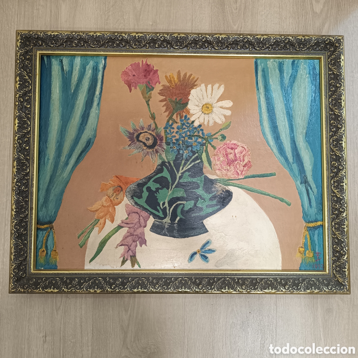 Otros Objetos de Arte: Acr&iacute;lico llamado &rdquo;La gestaci&oacute;n&rdquo;