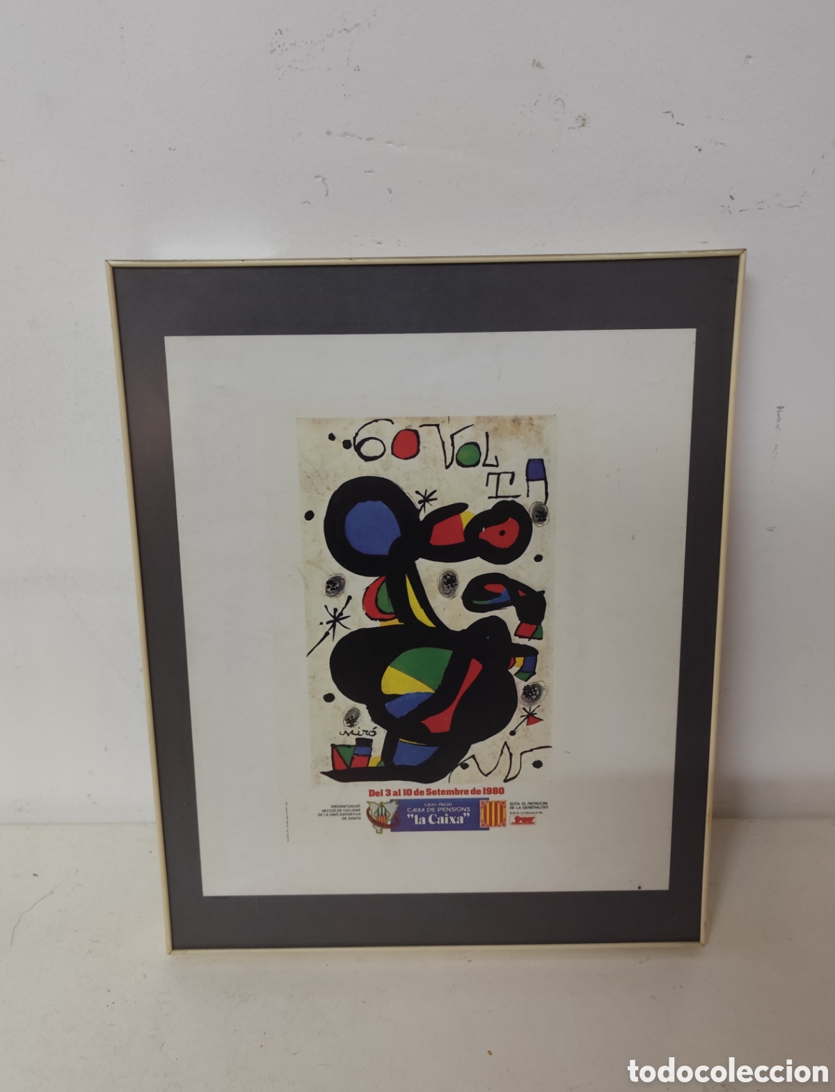 Otros Objetos de Arte: Cartel Mir&oacute; la Caixa 1980