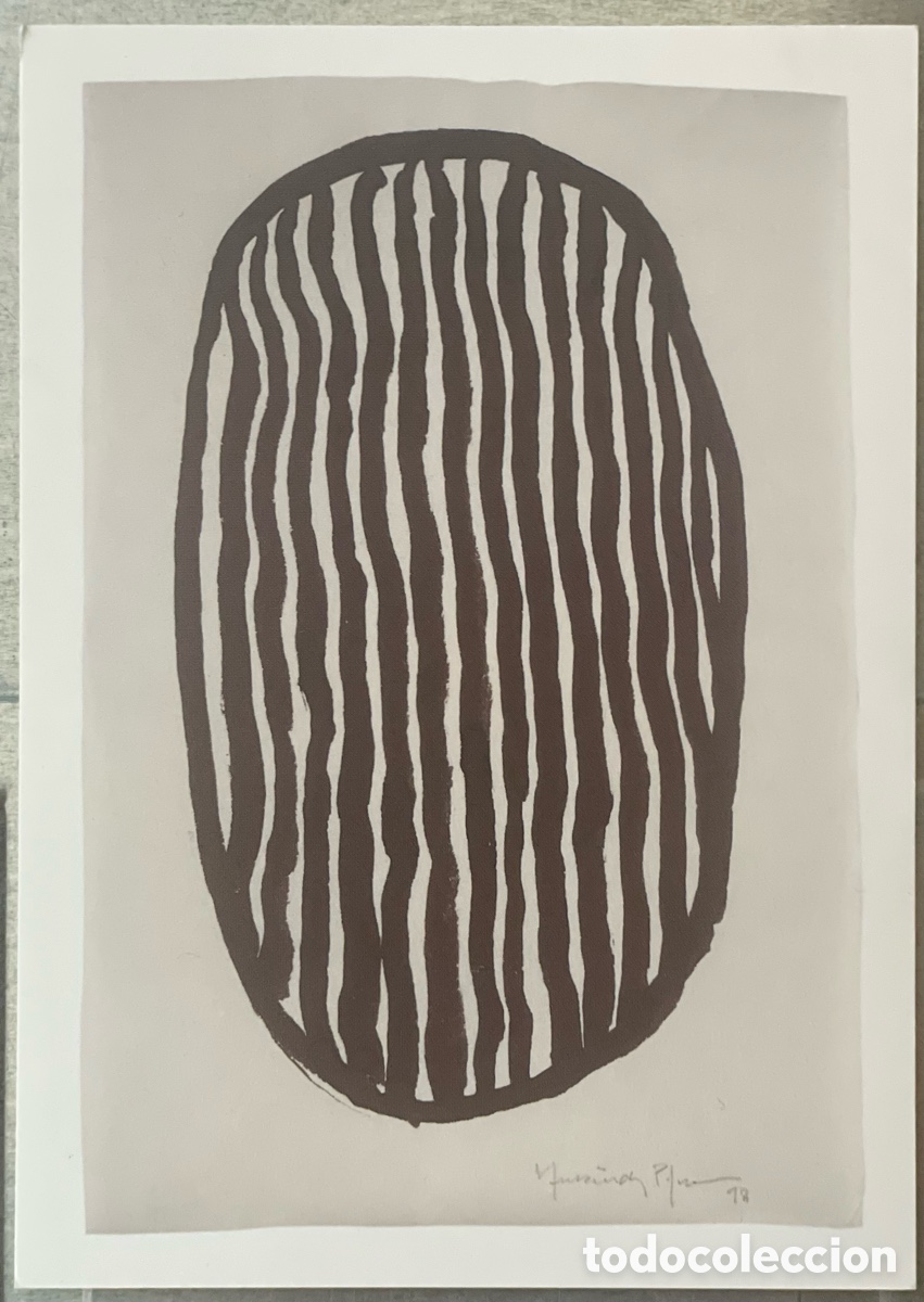 Otros objetos de arte: Hern&aacute;ndez Pijuan. Invitaciones 80/90 - Foto 2