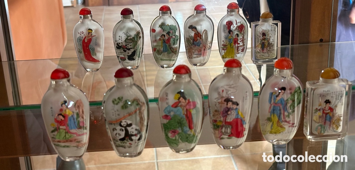 Otros Objetos de Arte: Botella rape, snuff bottles