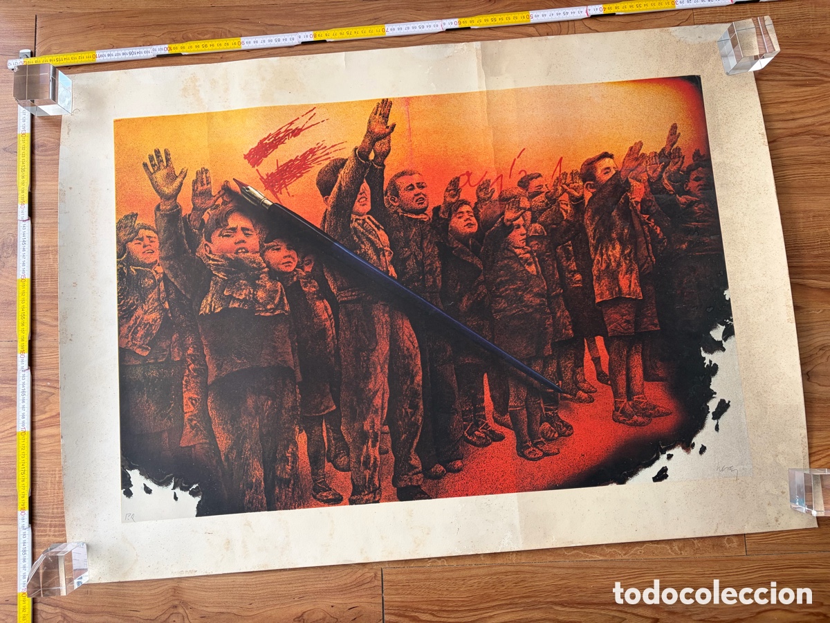 Otros objetos de arte: Prueba de artista original Artur Heras - Foto 1