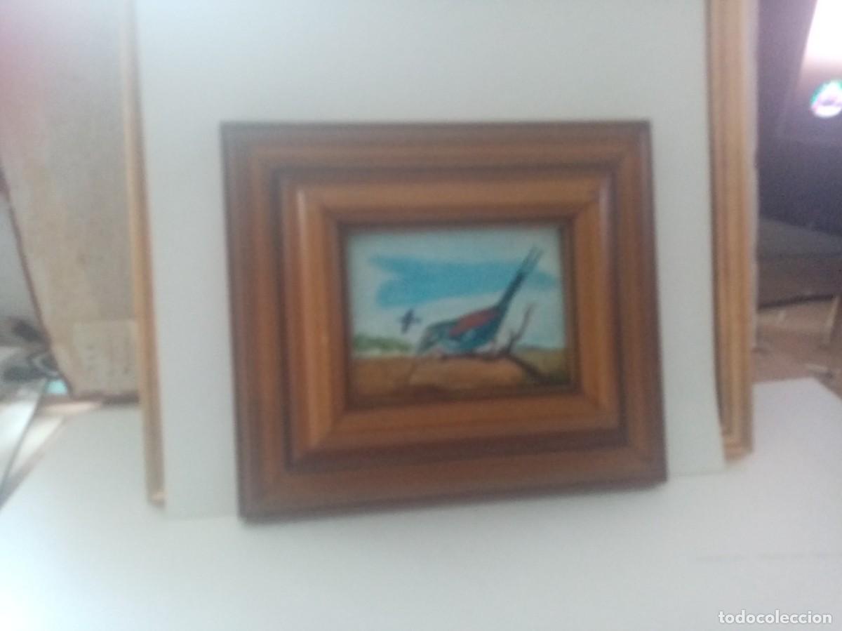 Otros Objetos de Arte: PINTURA ESMALTADA FIRMADA POR L. VACHILI