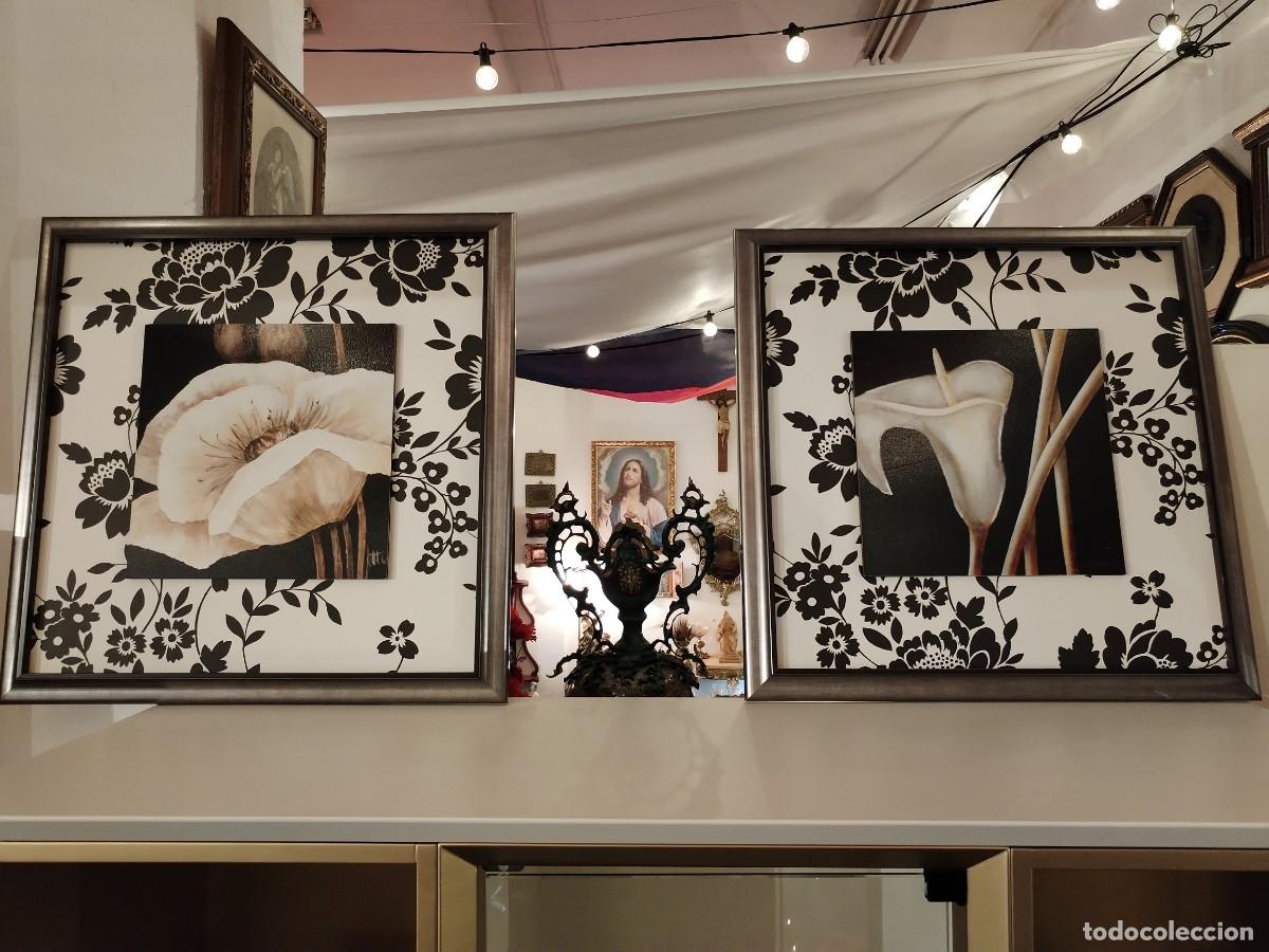 Otros Objetos de Arte: Cuadros modernos monocrom&aacute;ticos