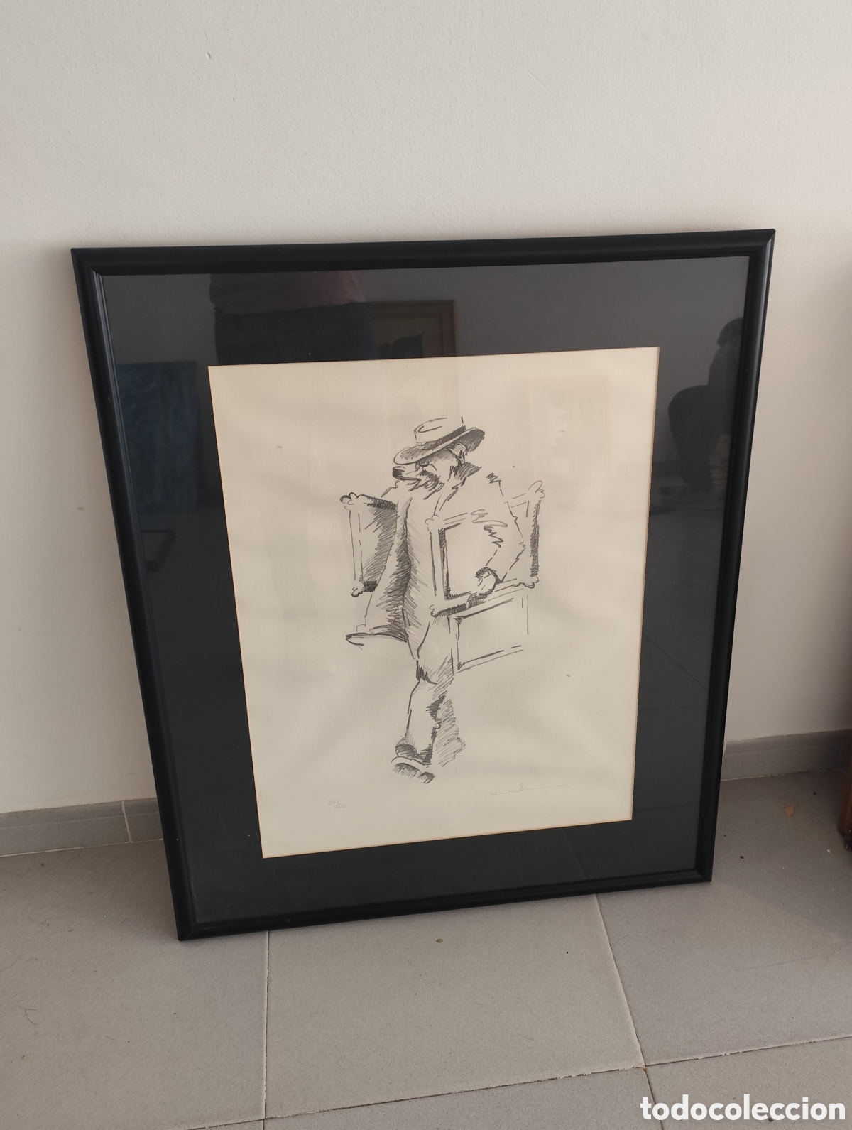 Otros objetos de arte: Impresi&oacute;n contrastada c.carulla - Foto 2