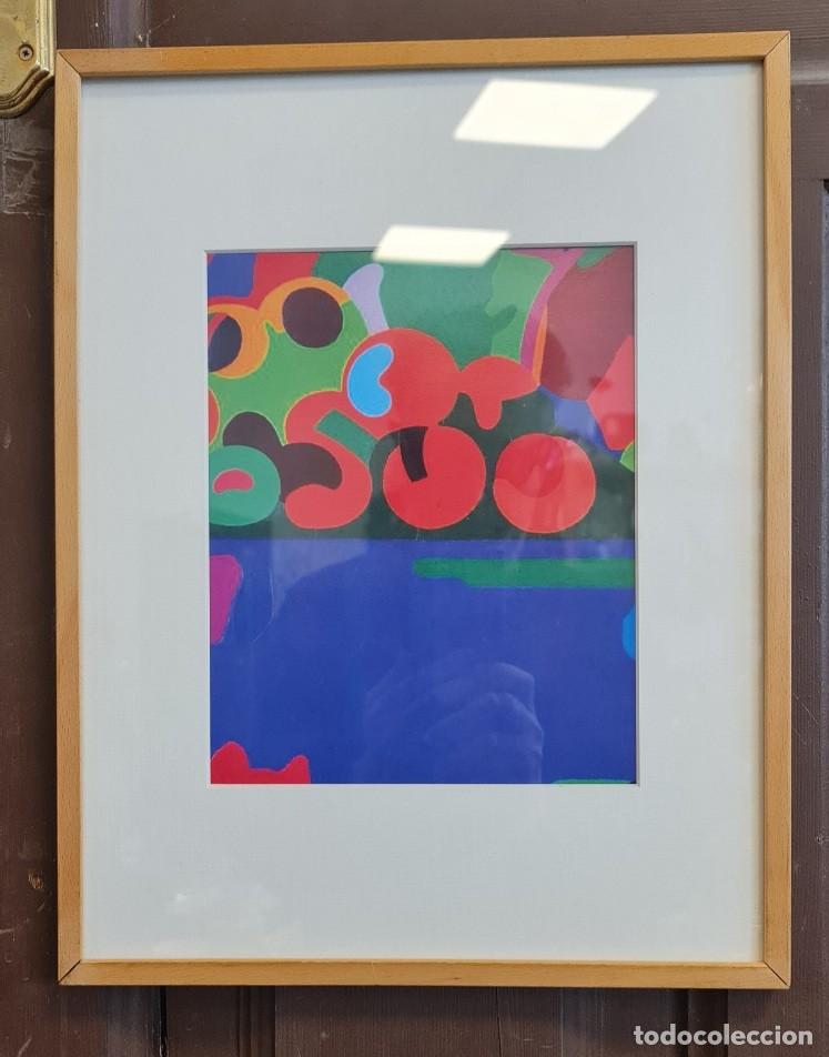 Otros Objetos de Arte: Obra Abstracta de Alfredo Alcain Offset