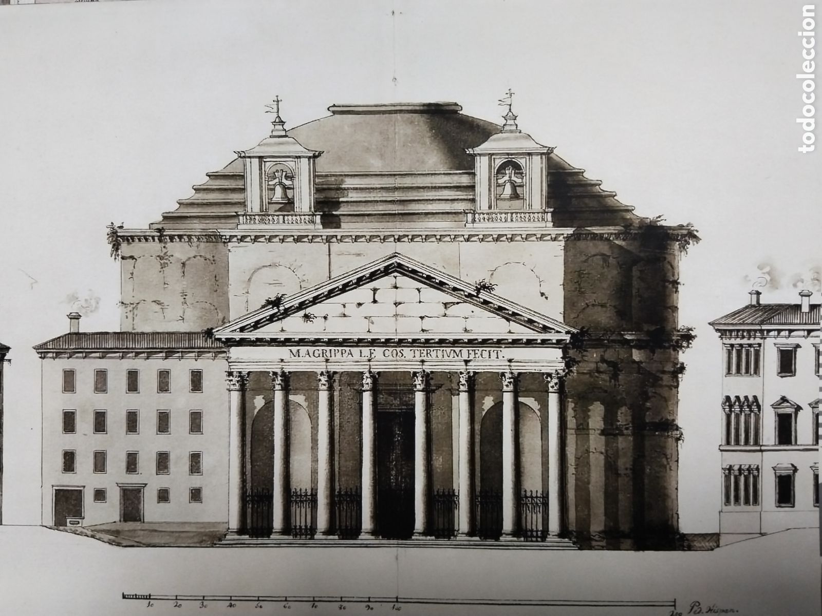 Otros Objetos de Arte: R&eacute;plica fotografica El Pante&oacute;n