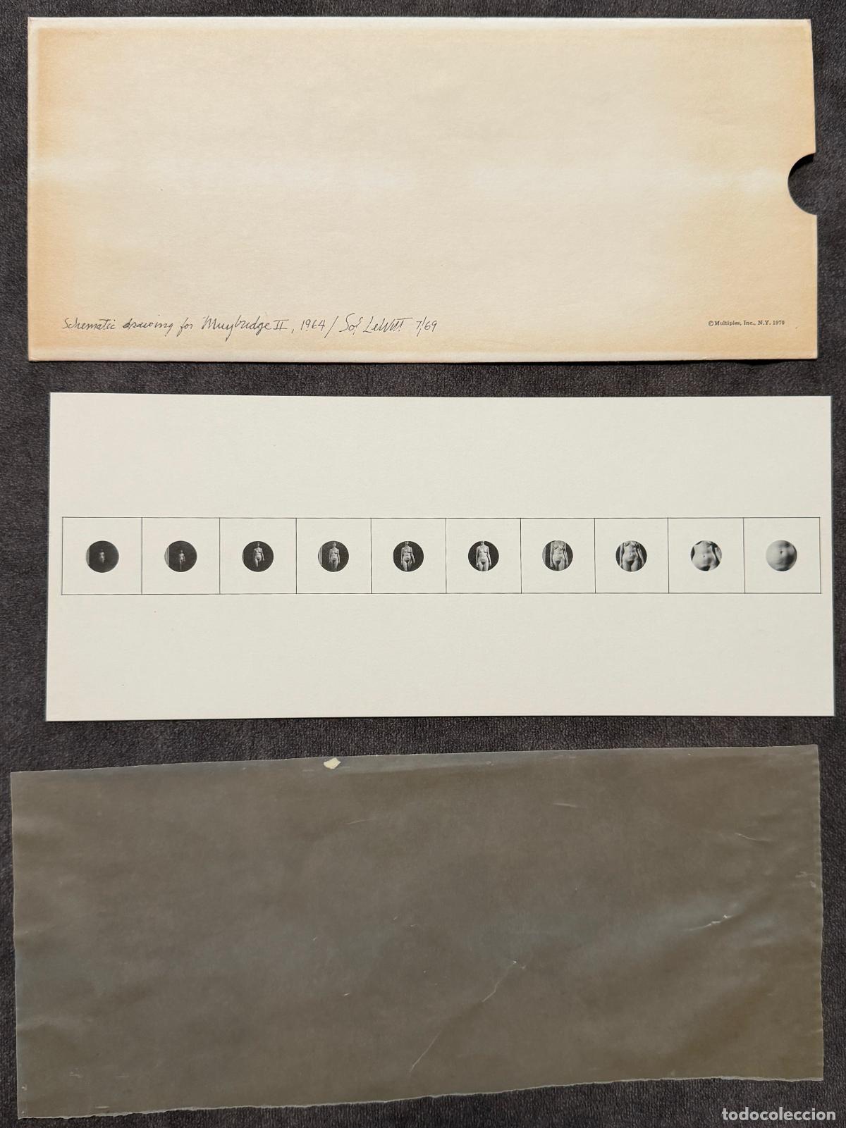 Otros Objetos de Arte: Sol LeWitt , Schematic Drawings for Muybridge II, 1964, 1970 offset lithograph , R719