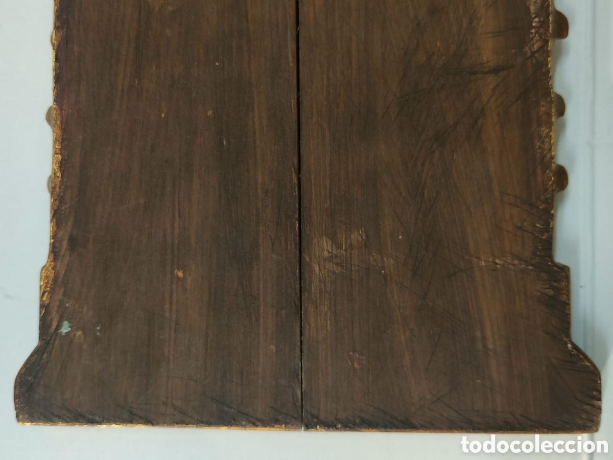 Otros objetos de arte: Pareja de cuadros madera y esmalte - Foto 17