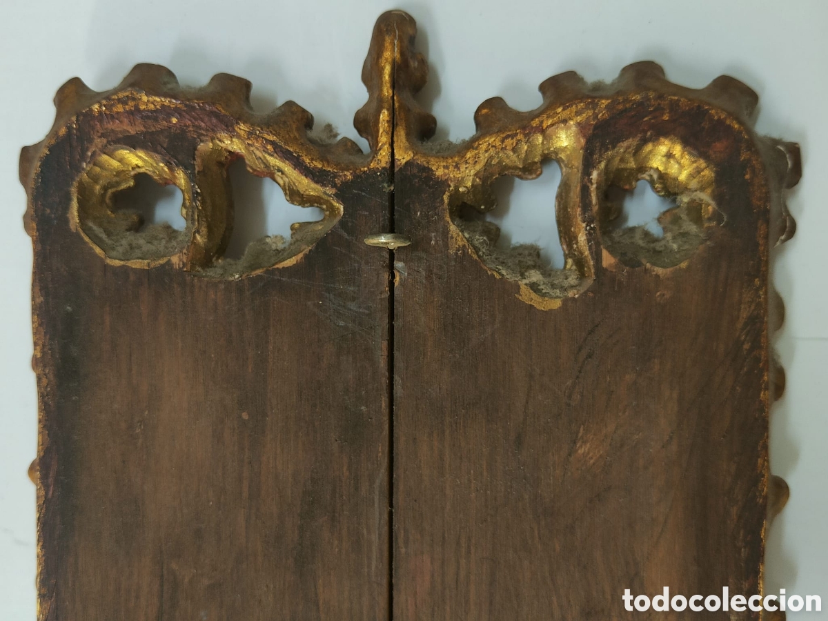 Otros objetos de arte: Pareja de cuadros madera y esmalte - Foto 18