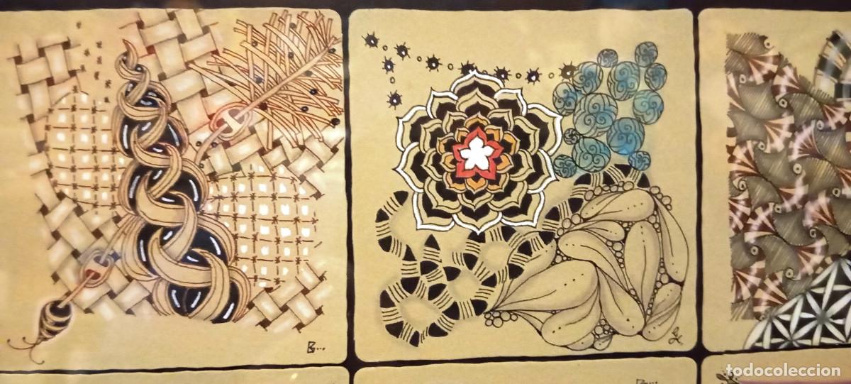 Otros objetos de arte: Arte Zentangle Enmarcado - Foto 3