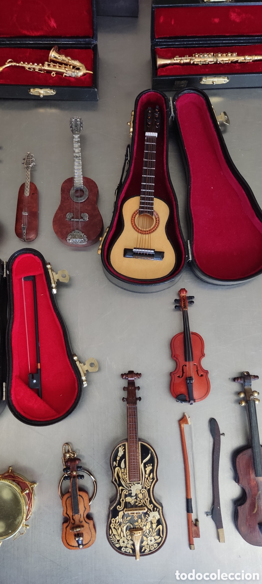 Otros objetos de arte: Miniaturas Instrumentos musicales - Foto 7