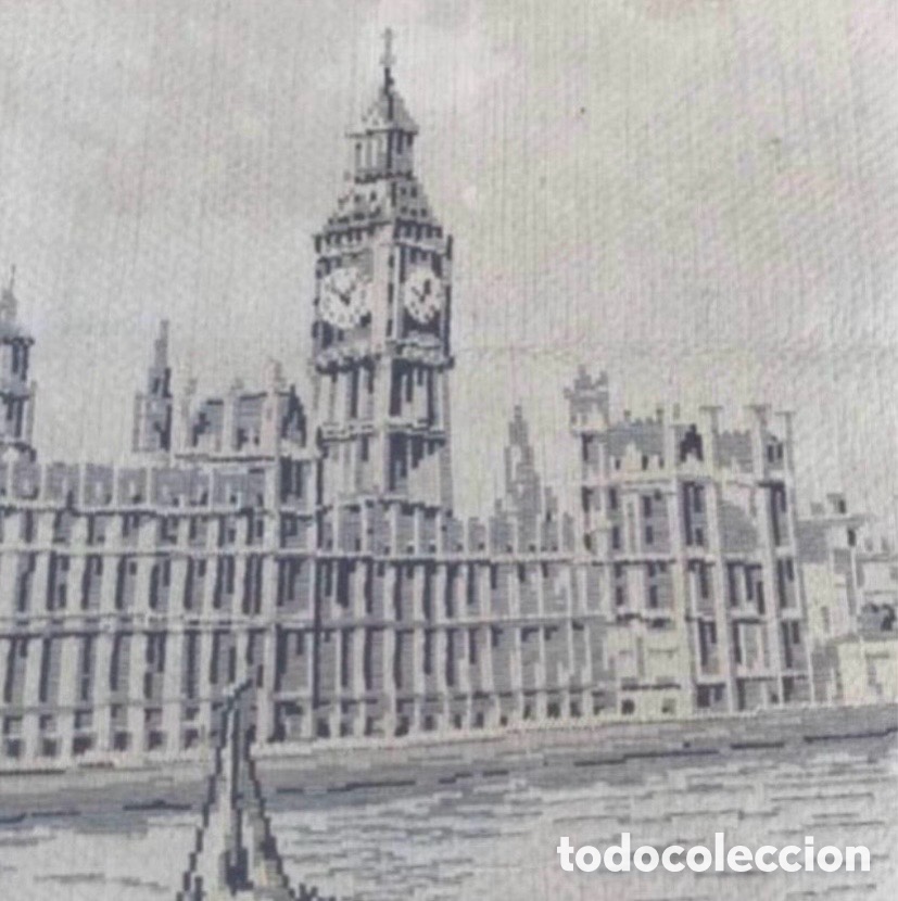 Otros objetos de arte: Tapi de la ciudad de Londres - Foto 5
