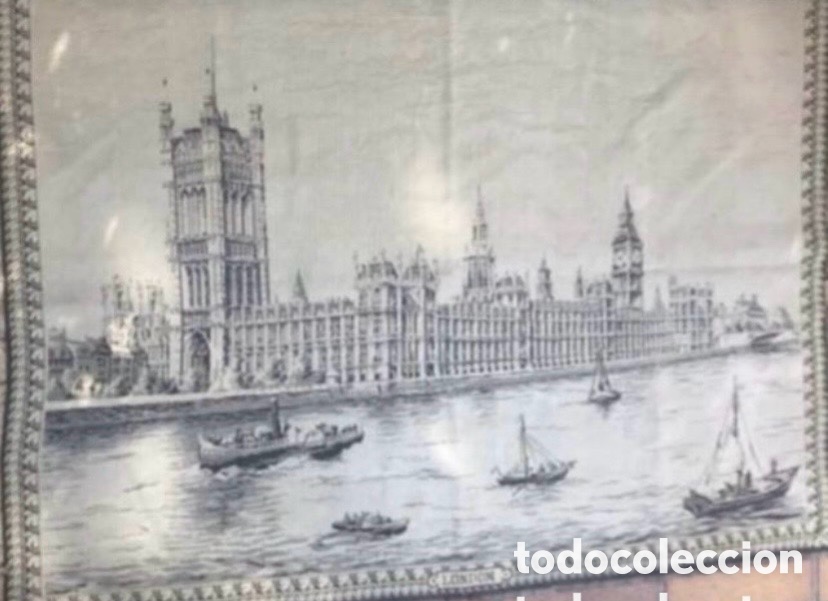 Otros objetos de arte: Tapi de la ciudad de Londres - Foto 6