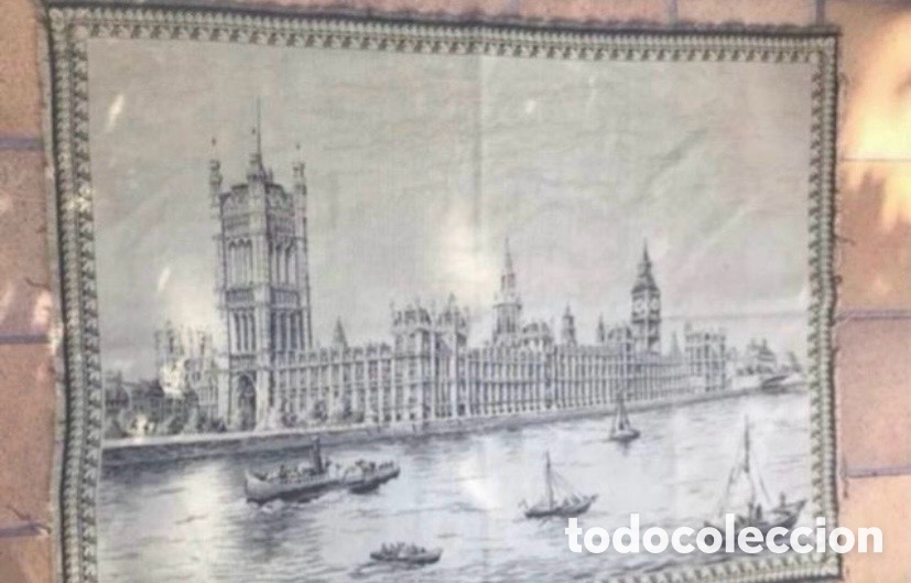 Otros objetos de arte: Tapi de la ciudad de Londres - Foto 7