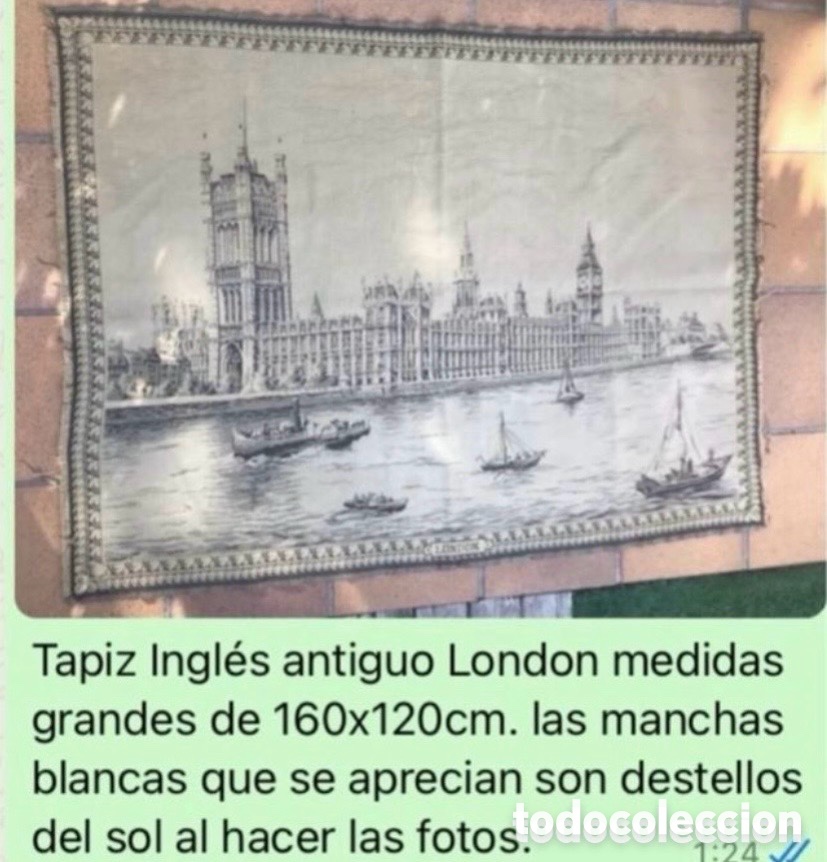 Otros Objetos de Arte: Tapi de la ciudad de Londres
