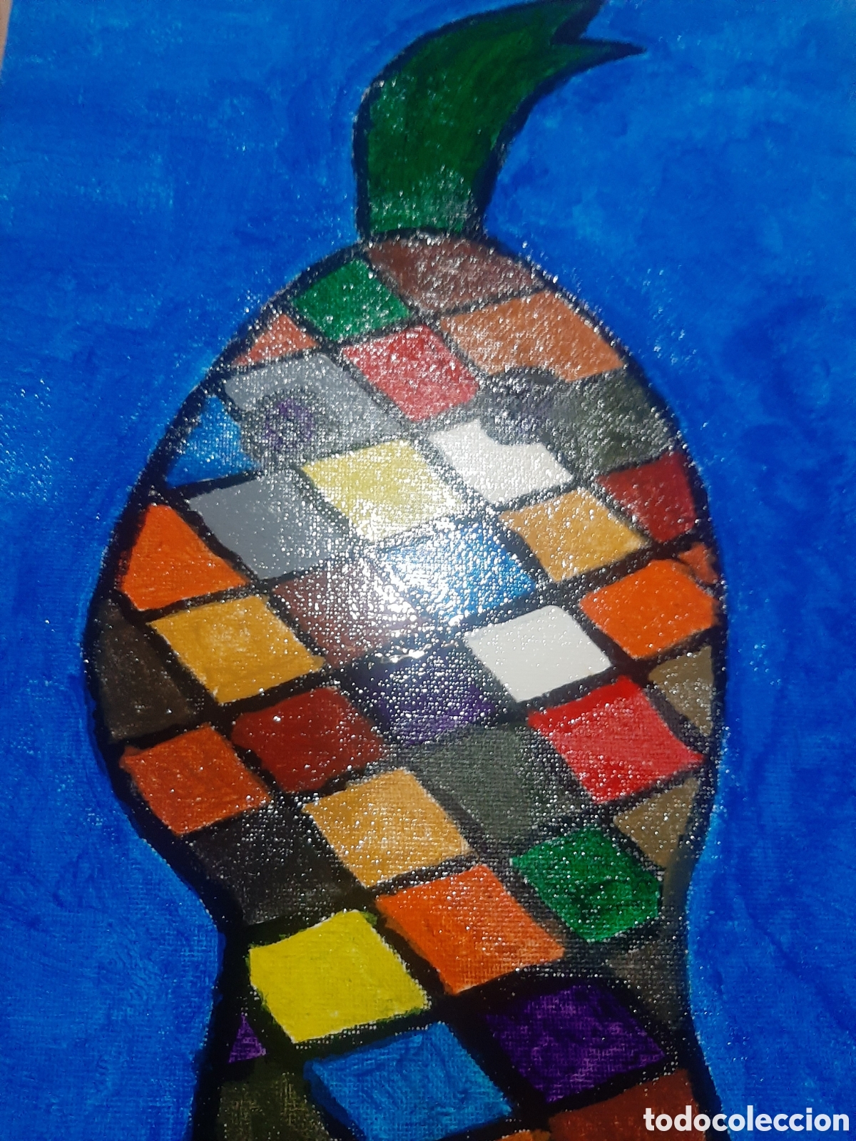 Otros objetos de arte: Cuadro de serpiente gaudiana - Foto 1