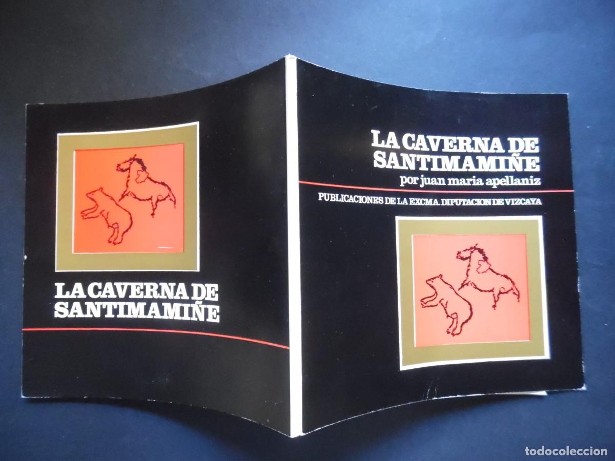 Otros Objetos de Arte: La Caverna de Santimami&ntilde;e, por Juan Mar&iacute;a Apellaniz. Cort&eacute;zubi,Vizcaya. Prehistoria Pintura rupestre