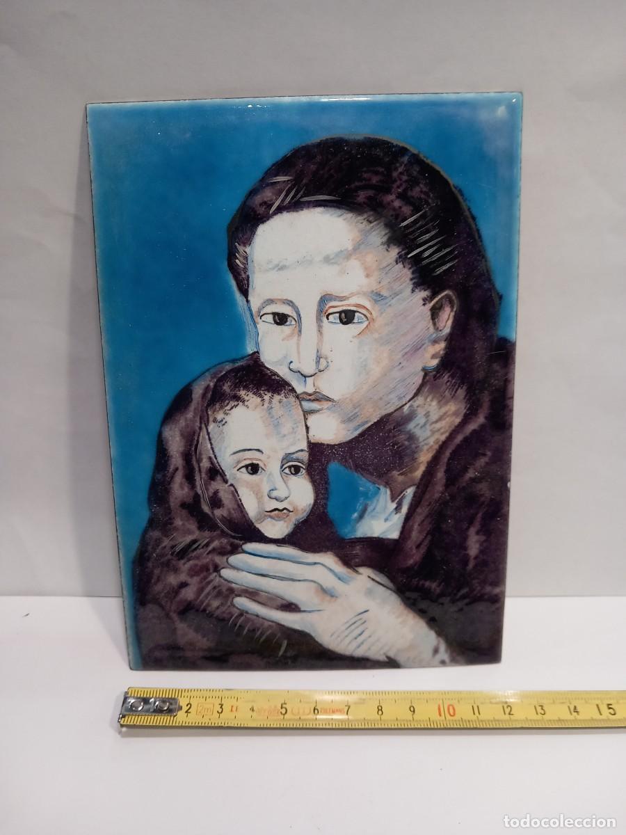 Otros Objetos de Arte: PABLO PICASSO ESMALTE AL FUEGO A&Ntilde;OS 60 - 70 / COMPRA M&Iacute;NIMA 5&euro;