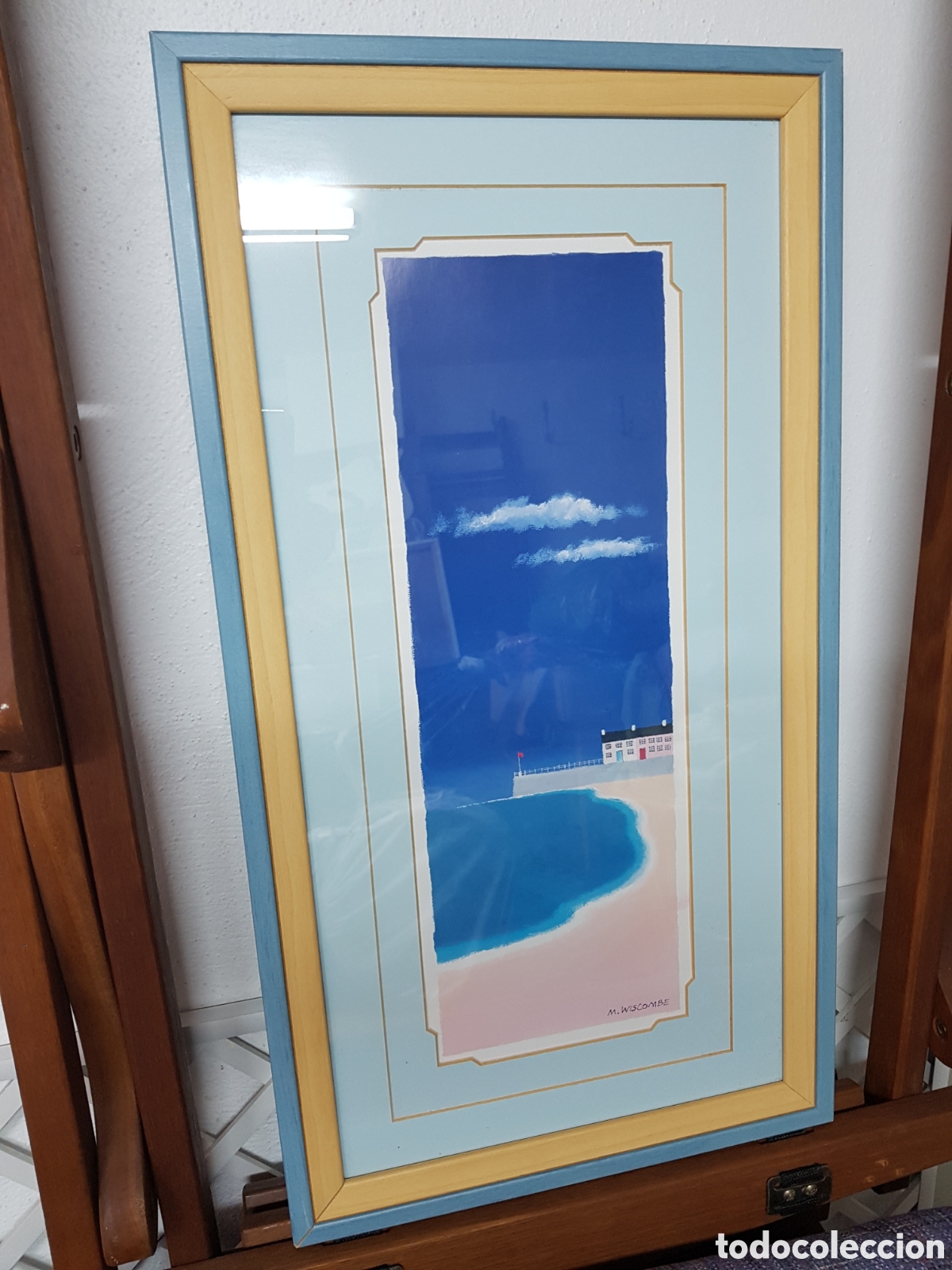 Otros objetos de arte: Cuadro Marinero 1980 - Foto 2