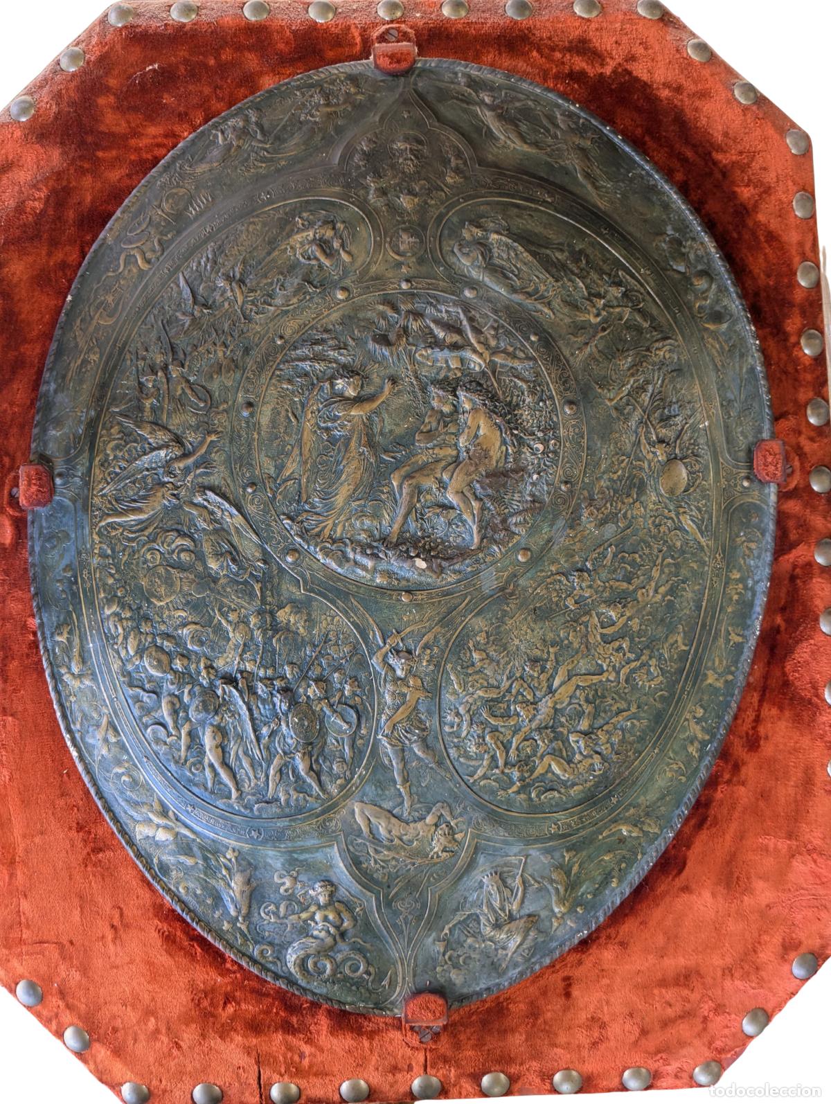 Otros Objetos de Arte: Milton Shield original Elkington&Co - L&eacute;onard Morel Ladeuil - 1866