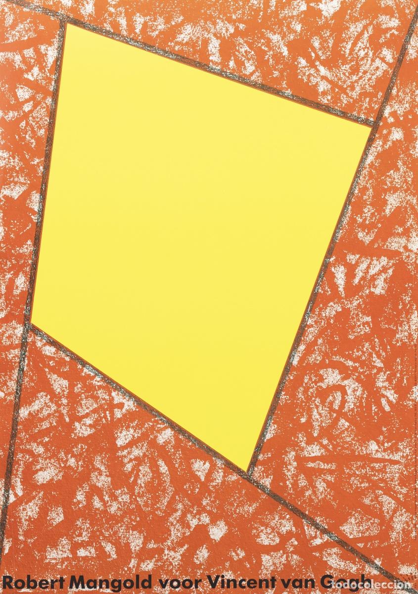 Art: CARTEL DE ROBERT MANGOLD EN HOMENAJE A V. VAN GOGH