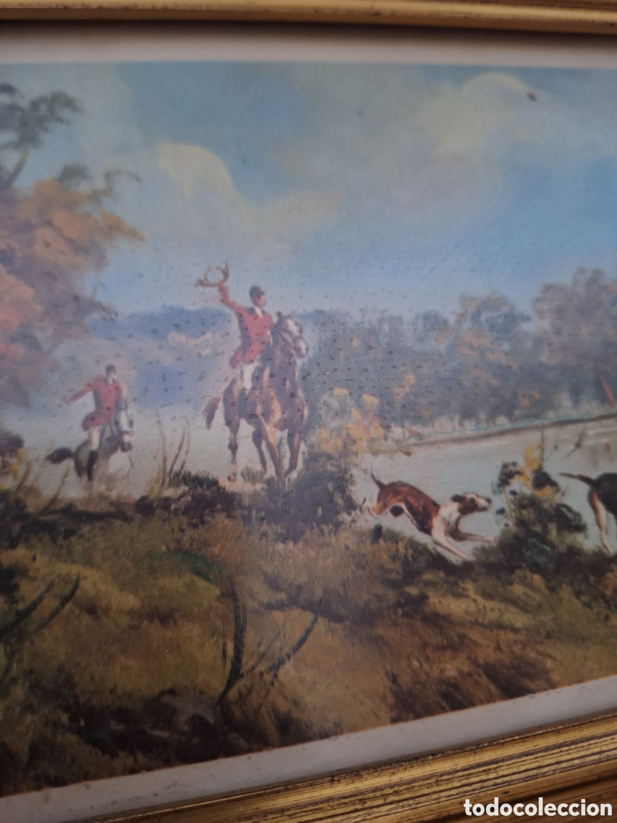 Otros objetos de arte: Cuadro rectangular peque&ntilde;o cacer&iacute;a inglesa - Foto 2
