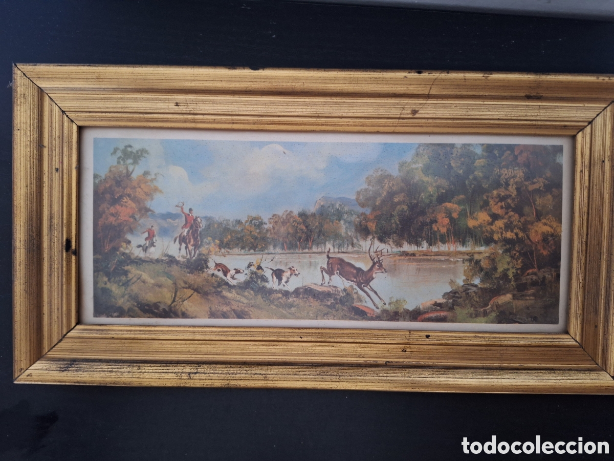 Art: Cuadro rectangular peque&ntilde;o cacer&iacute;a inglesa
