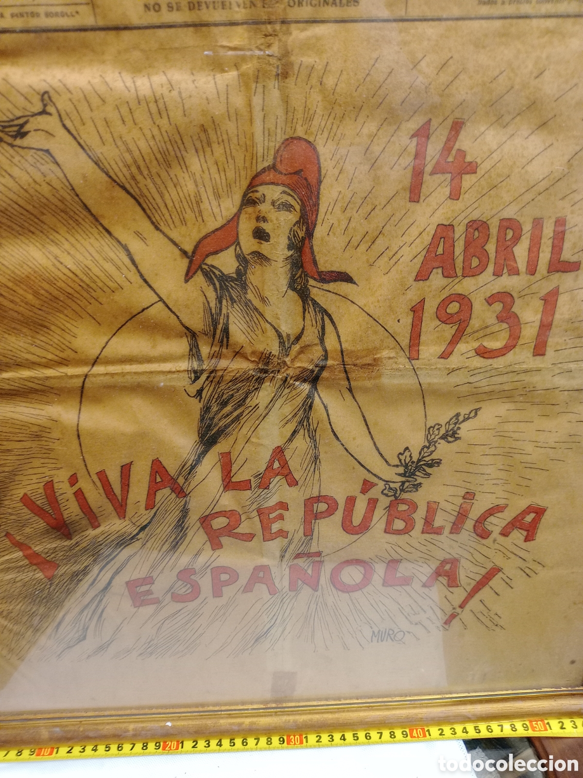 Otros objetos de arte: Portada de El mercantil Valenciano - Foto 4