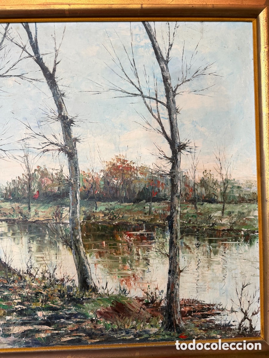 Otros objetos de arte: &Oacute;leo Lienzo Firmado Candelis - Foto 4