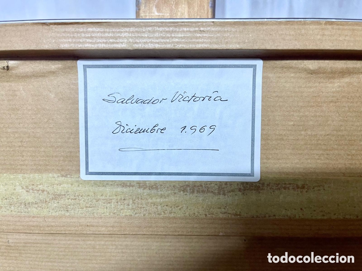 Otros objetos de arte: CUADRO DE SALVADOR VICTORIA - Foto 10