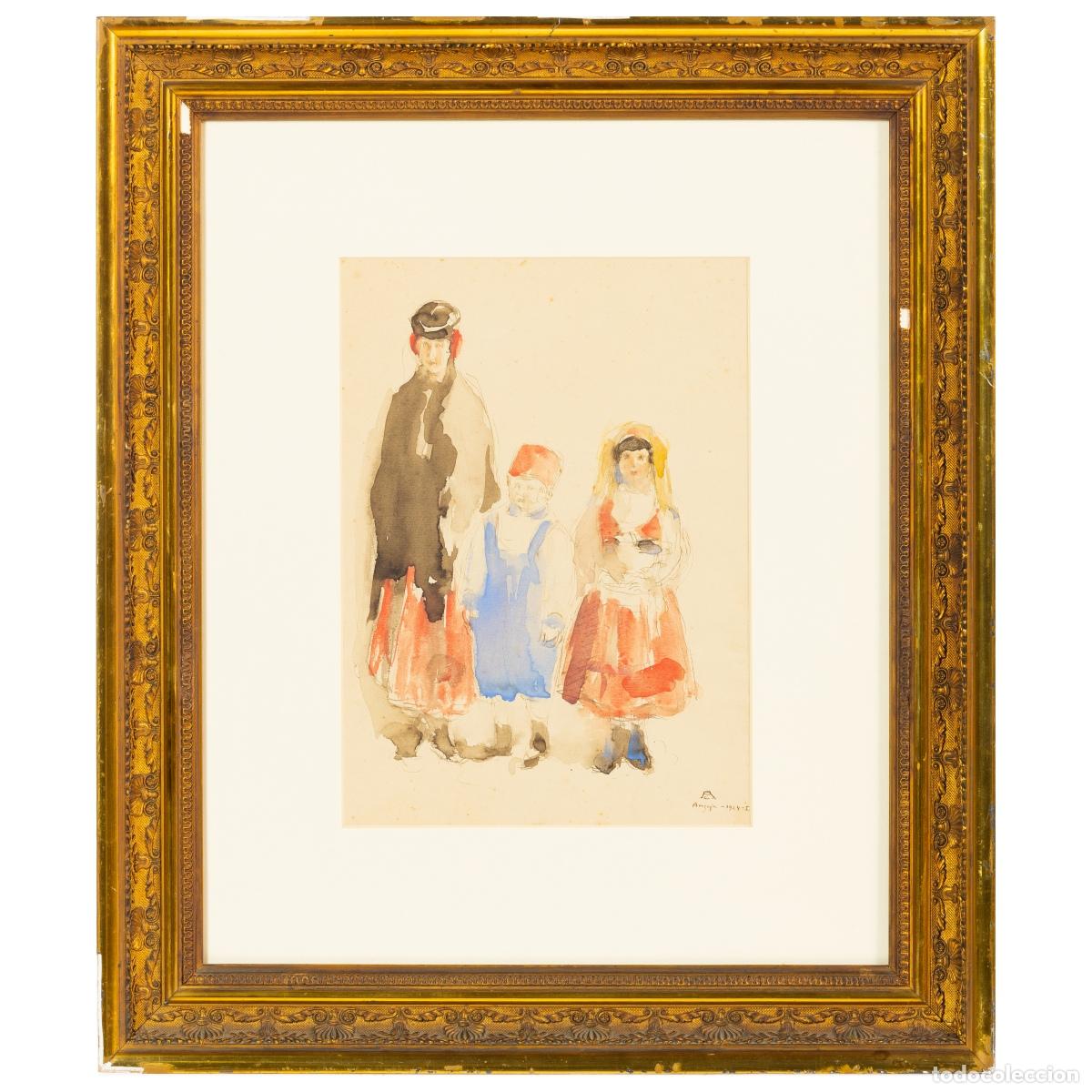 Other art objects: Acuarela - Antonio Carneiro