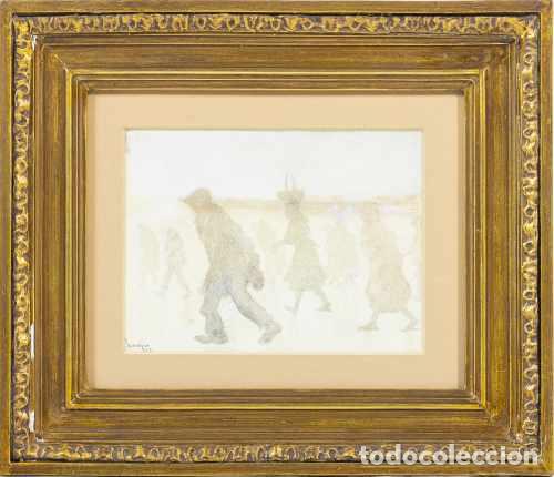 Andere Kunstgegenst&auml;nde: Acuarela - Oveja