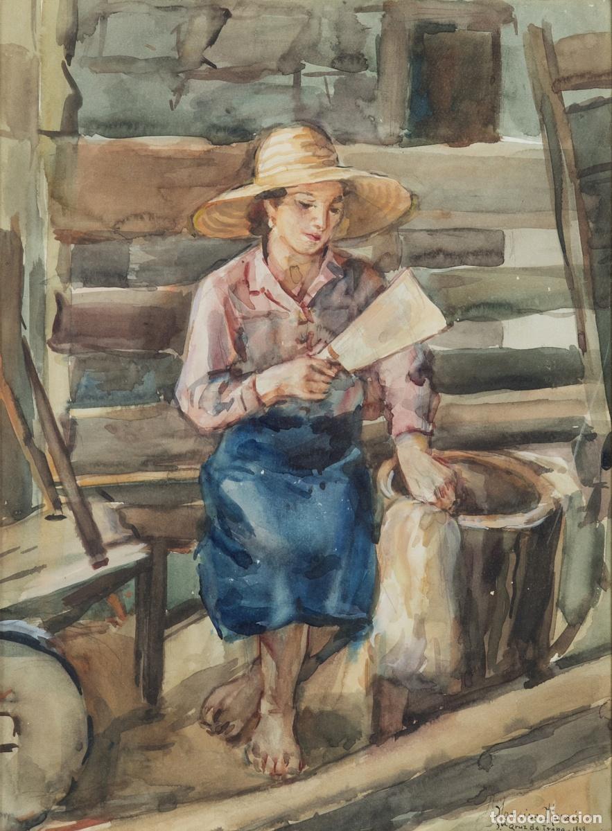 Otros objetos de arte: Acuarela - Narciso Morais - Foto 1