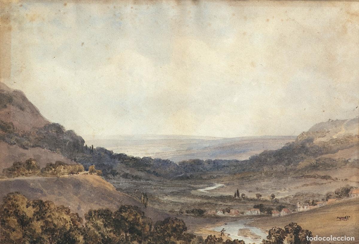 Otros Objetos de Arte: Acuarela - Paisaje