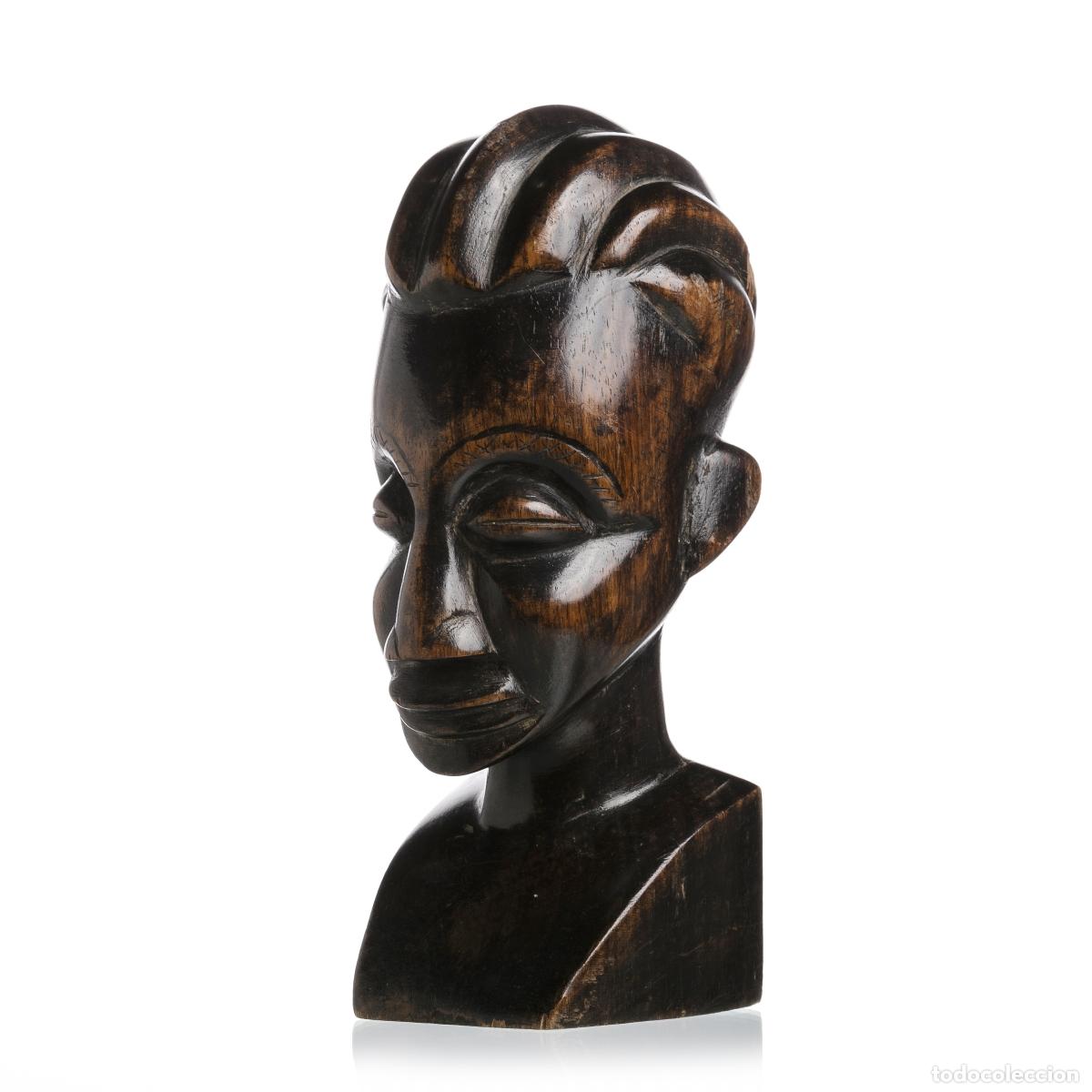 Otros Objetos de Arte: Arte africano - Busto masculino - Mozambique - Makonde