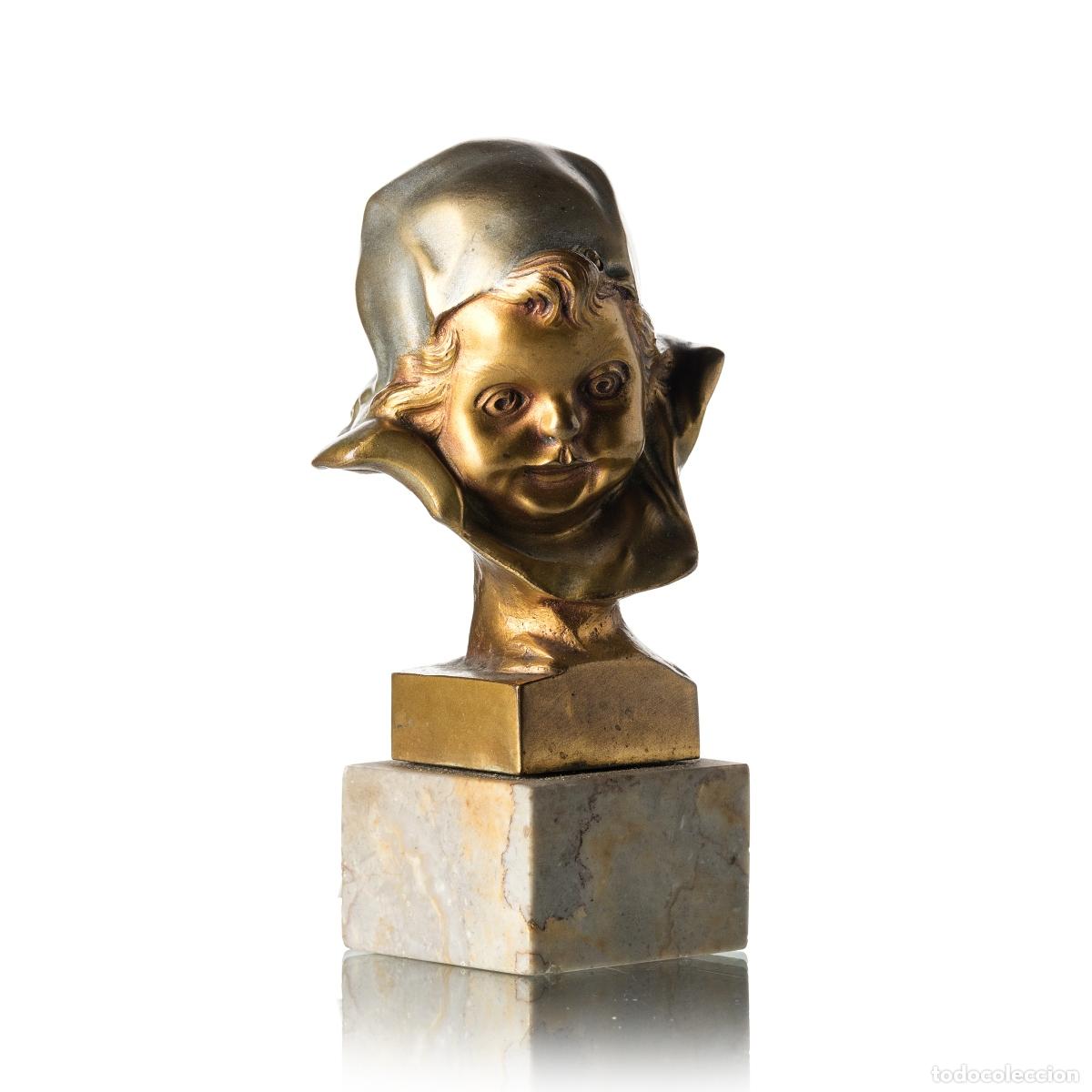 Arte: Escultura - 'Busto de un ni&ntilde;o'