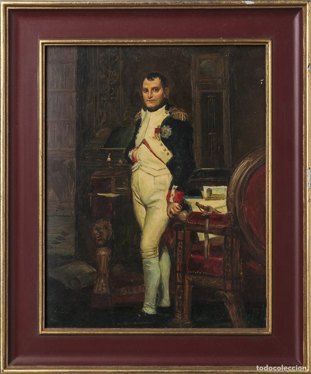 Arte: Grabado - Escuela Europea - 'Napole&oacute;n Bonaparte'