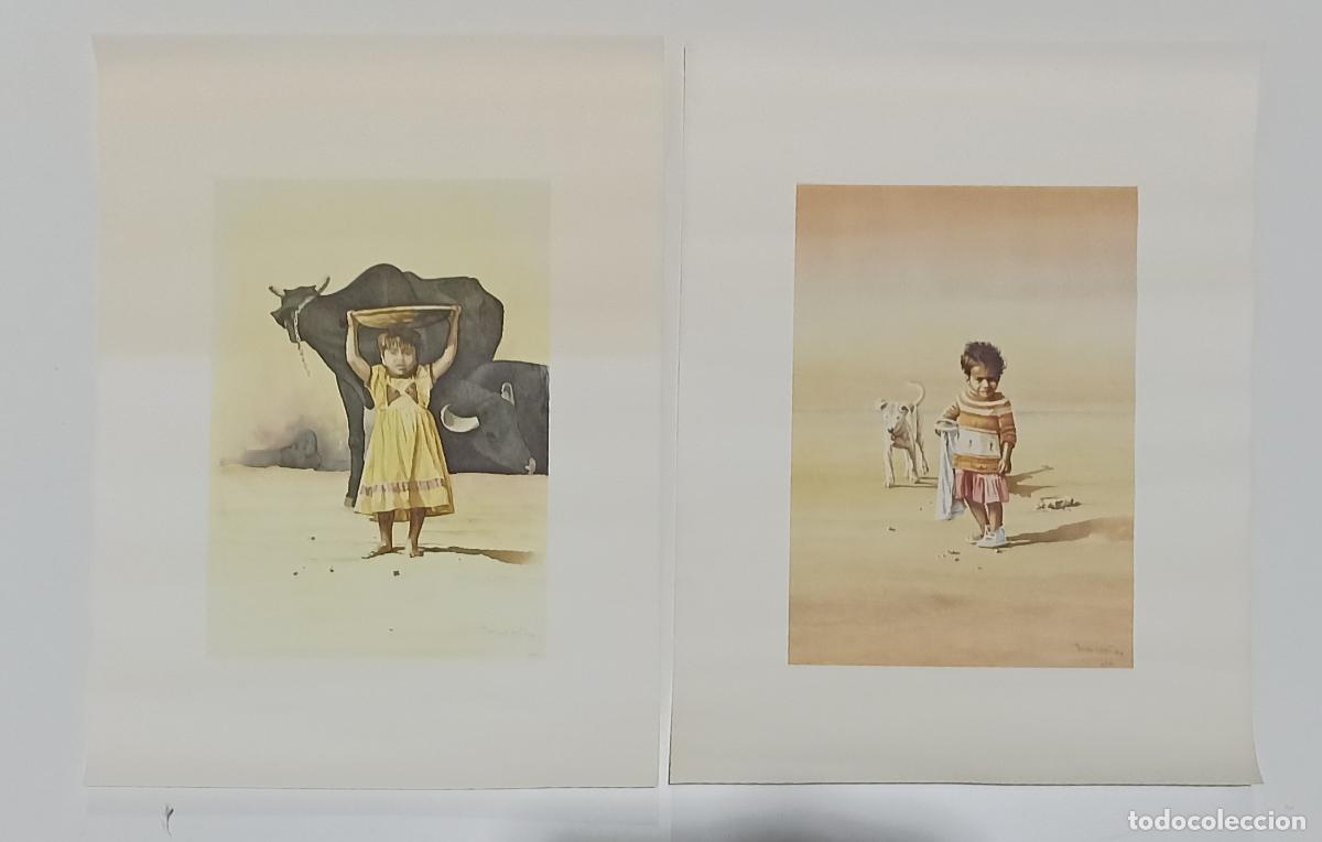 Arte: Dos serigraf&iacute;as - Teixeira Leite (firmadas)