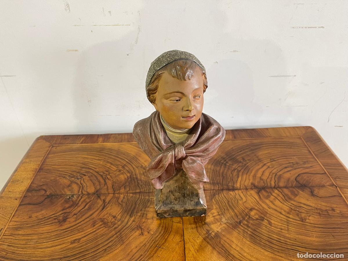 Andere Kunstgegenst&auml;nde: Escultura - Busto de un ni&ntilde;o