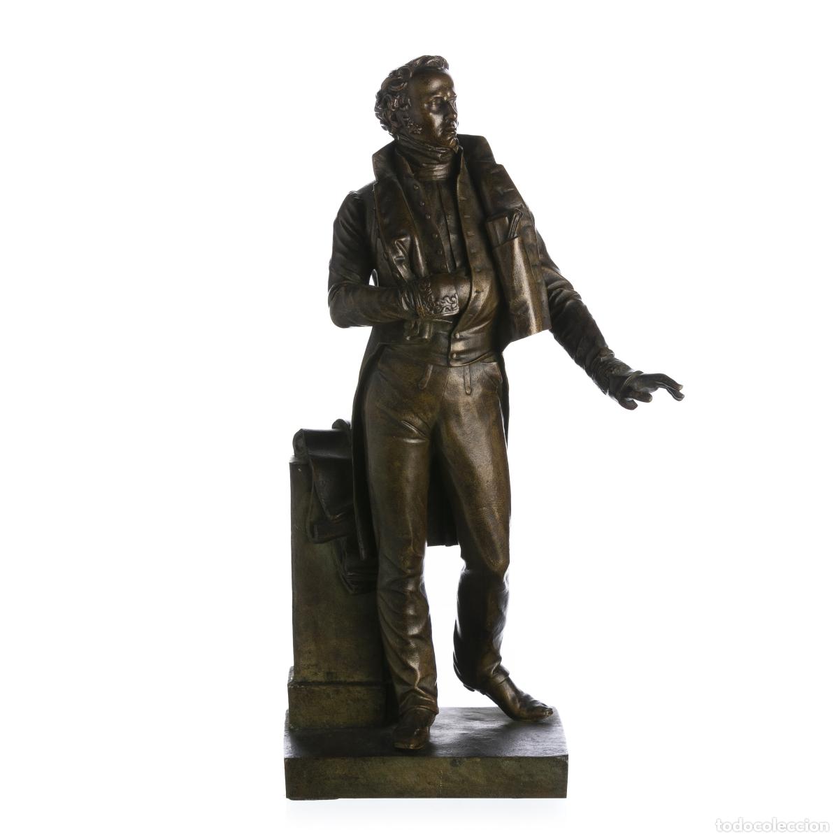 Otros Objetos de Arte: Escultura - General Fay - Louis Desprez (firmado)