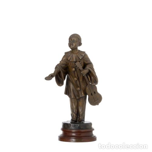 Art: Escultura - Petit Pierrot - Aristide de Ranieri (firmado)