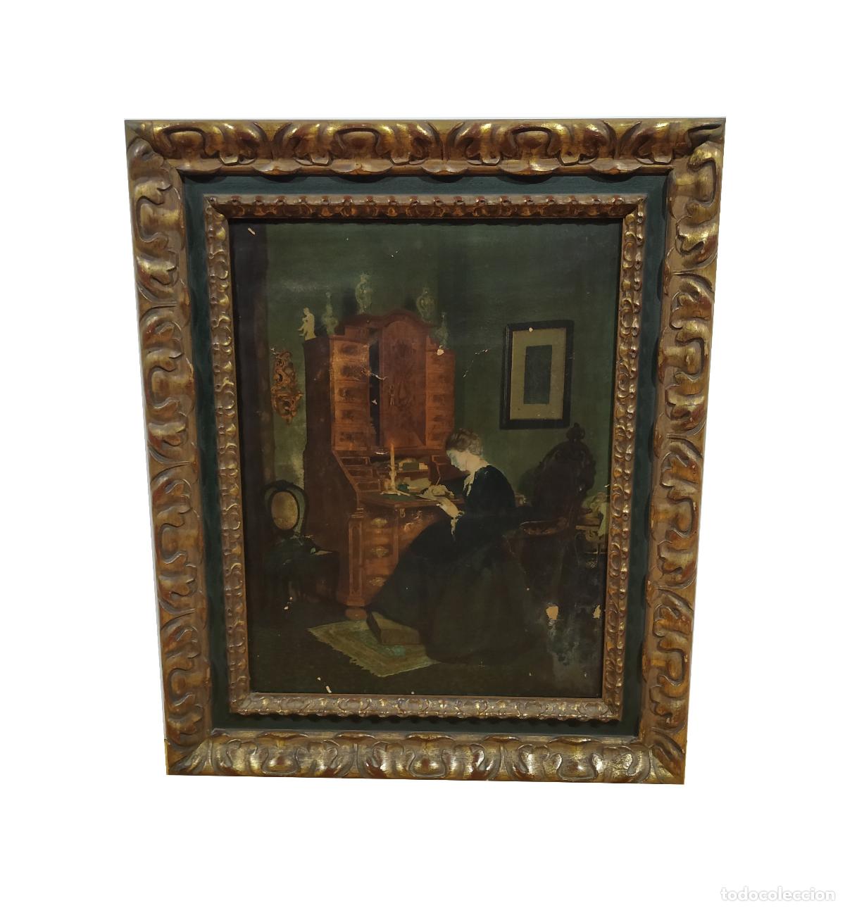 Art: Pintura - Escena de interior - Siglo XIX