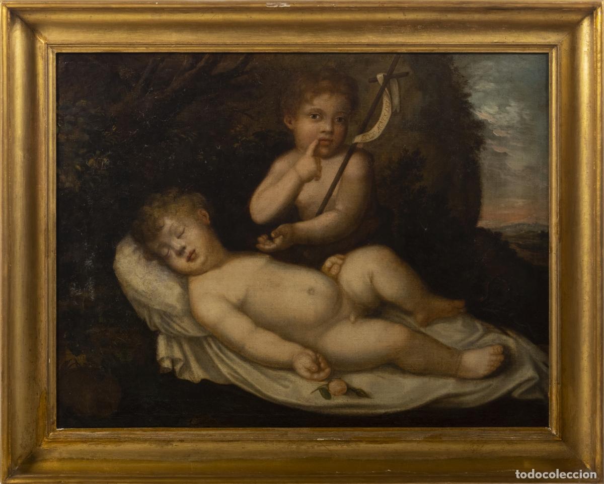 Art: Pintura - 'Ecce Agnus Dei' - Escuela europea - Siglo XVIII