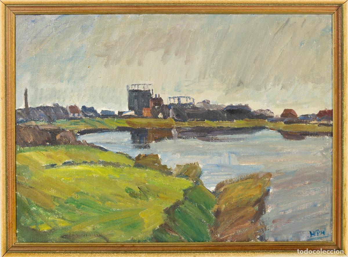 Other art objects: Pintura - Paisaje fluvial