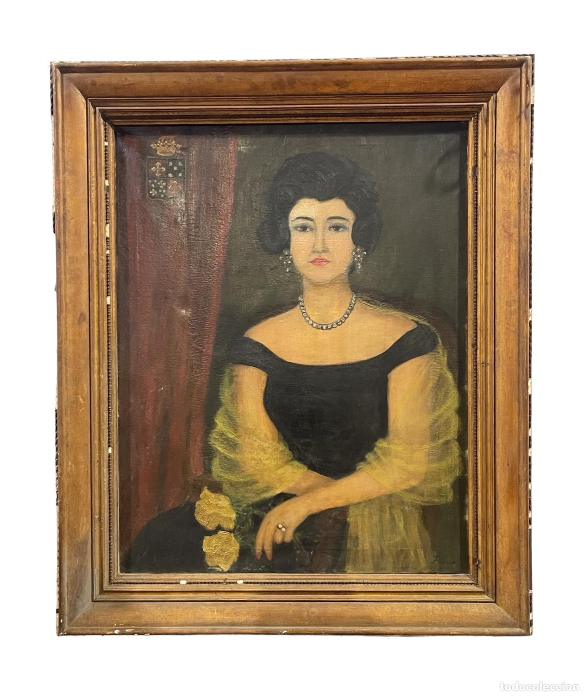 Other art objects: Pintura - Retrato de una dama